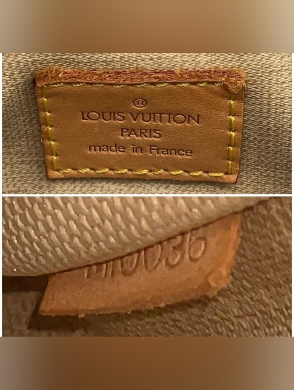 NOT FOR SALE! Louis Vuitton Monogram Trouville M42228 Handbag W/DB Cards - Picture 2 of 14